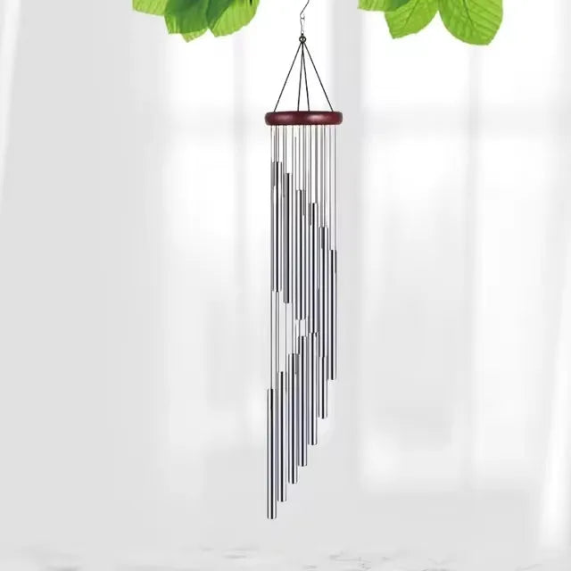 New 12 Tubes Wind Chimes Aluminum Waterproof Wind Chimes Bells Decor For Home Outdoor Yard Decoration Large Wind Chimes Bells