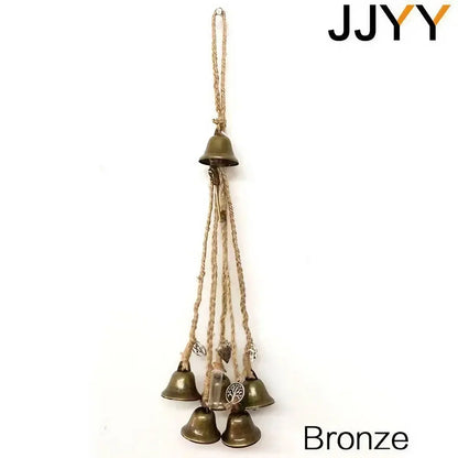 Witch Wind Chimes Door Hanger Wind Bell Old Handmade Wind Chimes Good Luck Wind Outdoor Wind Chimes with Clear Sound