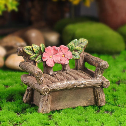 Fairy Garden Kit Resin Garden Cottage Figurines Mini Fairy Cottage House for Fairy Garden Miniature Moss Landscape DIY