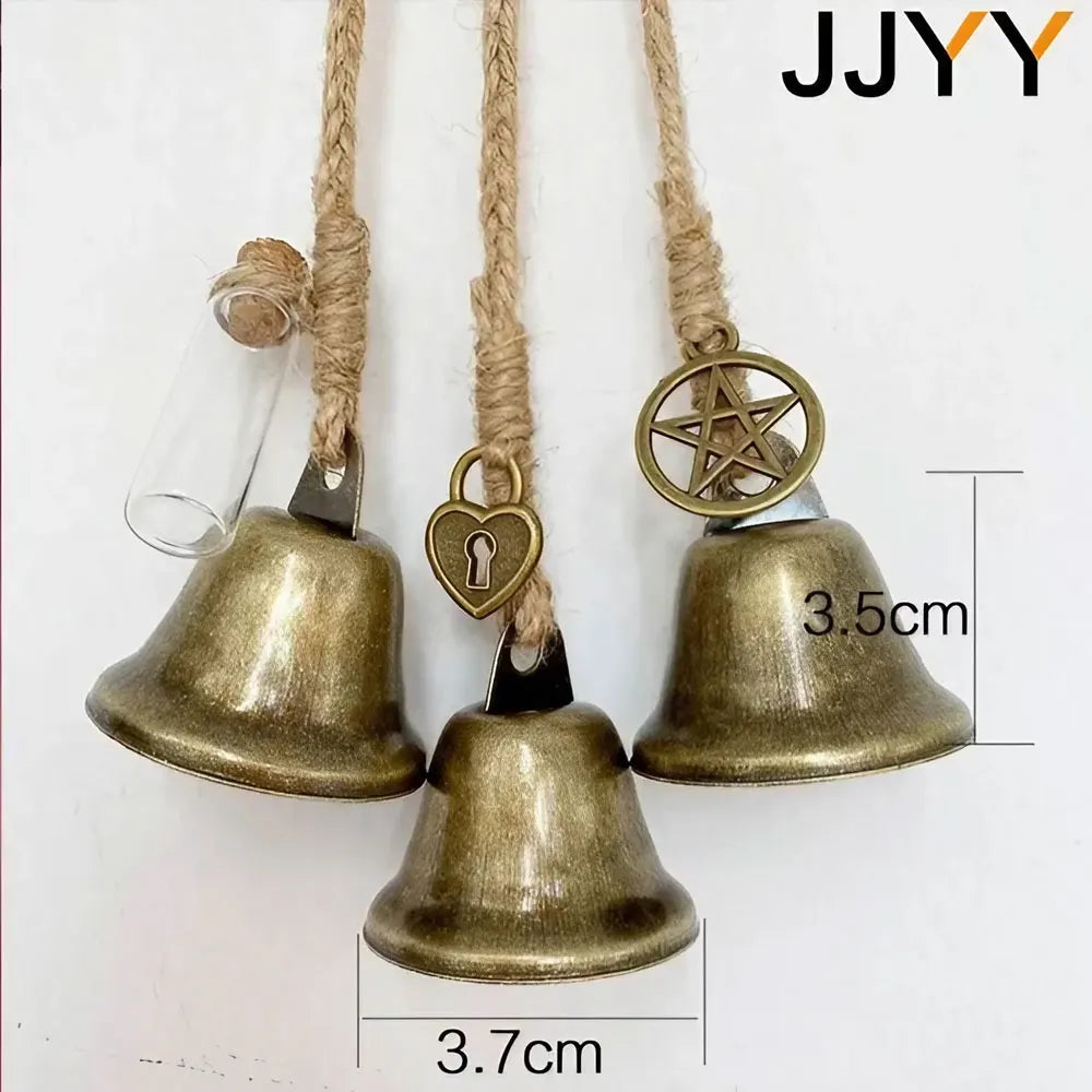 Witch Wind Chimes Door Hanger Wind Bell Old Handmade Wind Chimes Good Luck Wind Outdoor Wind Chimes with Clear Sound